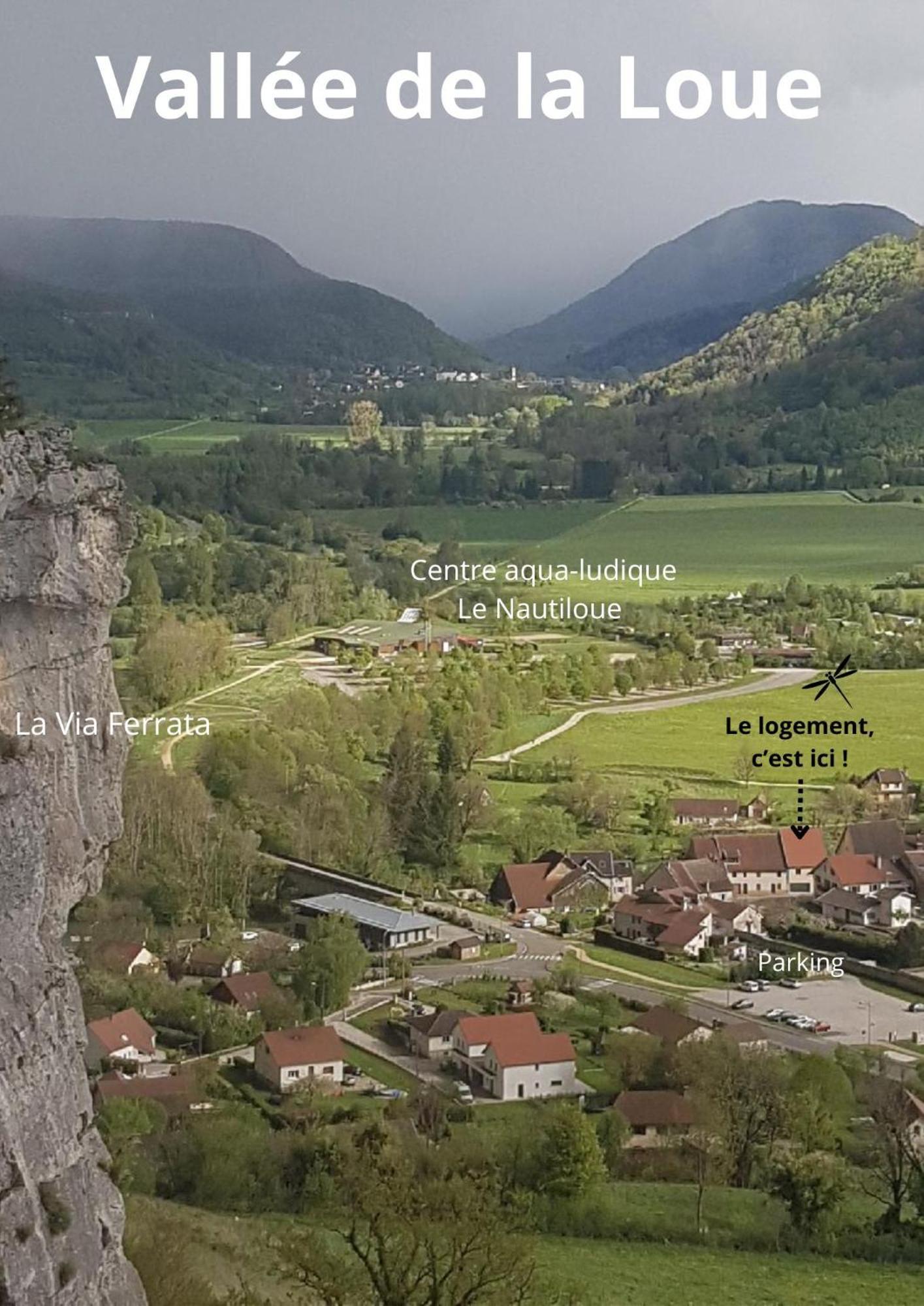 Maison De Vacances - Vue Panoramique Riviere 오르난스 외부 사진
